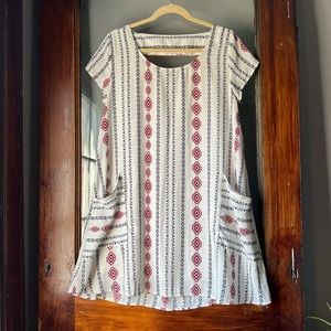 RELISTED ITEM- Tea style dress with pockets!